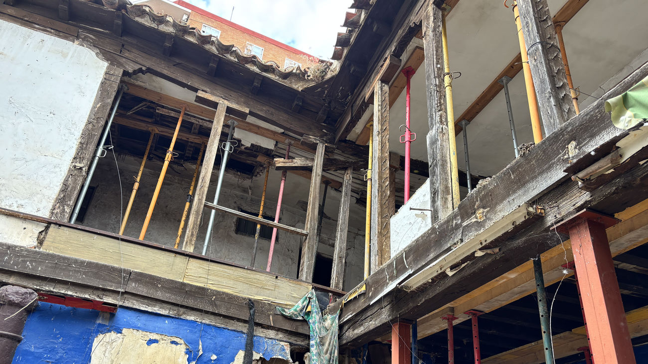 Inician en Alcalá las obras de consolidación de la Casa Palacio de los Campo de Arce