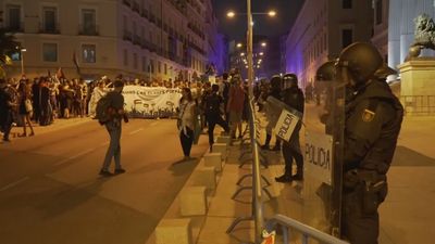 Miles de personas se manifiestan en toda España por Gaza