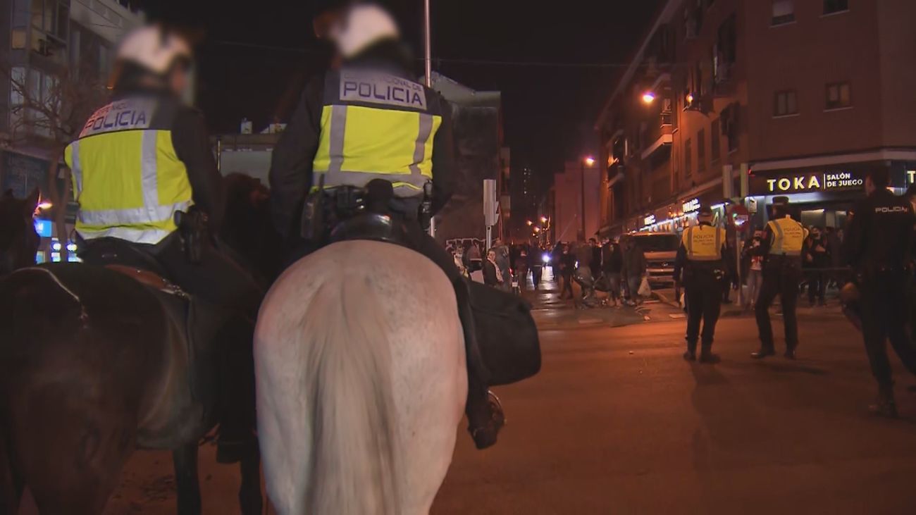 Máxima alerta en Vallecas por el partido Rayo-Shkëndija: 320 efectivos velarán por la seguridad