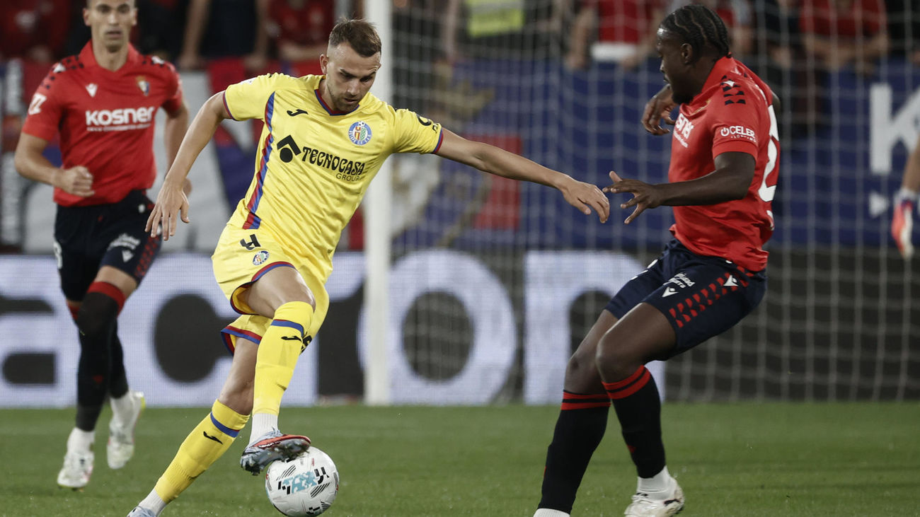 Borja Mayoral ante Osasuna