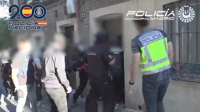 Desmantelado un narcopiso en Puente de Vallecas con cuatro detenidos y varias armas incautadas