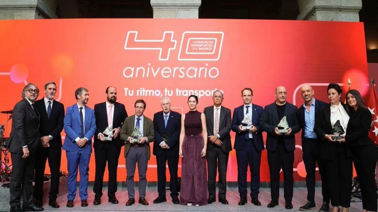 El CRTM celebra sus 40 años "de éxito" como uno de "los mejores transportes públicos del mundo"