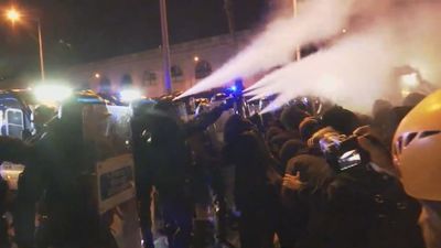 Centenares de personas piden el "boicot a Israel" en una manifestación en Barcelona