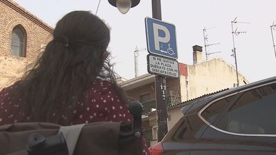 Sanse apela a la empatía de los conductores: "Si me quitas la plaza, quédate con mi discapacidad"