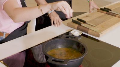 Sabor a Madrid: garbanzos con ternera en Orcasitas