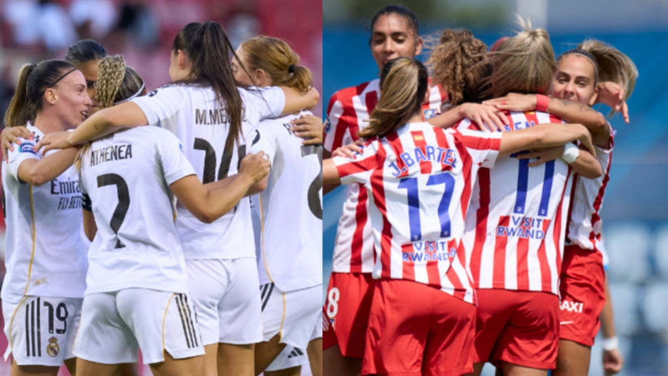 Real Madrid y Atlético de Madrid femenino