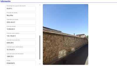 Valdemorillo detecta 287 instalaciones con presencia de amianto en la localidad