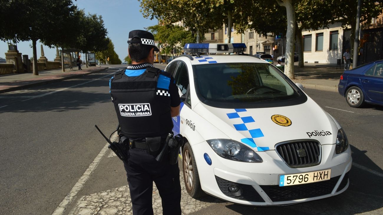 Agente de la Guardia Urbana de Lleida