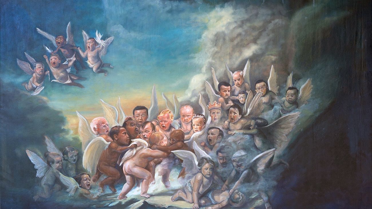 Una de las obras de la artista Illma Gore