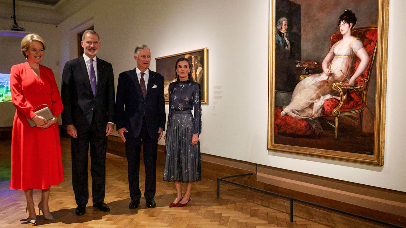 Los Reyes asisten en Bruselas a la inauguración del festival Europalia dedicado a la cultura española