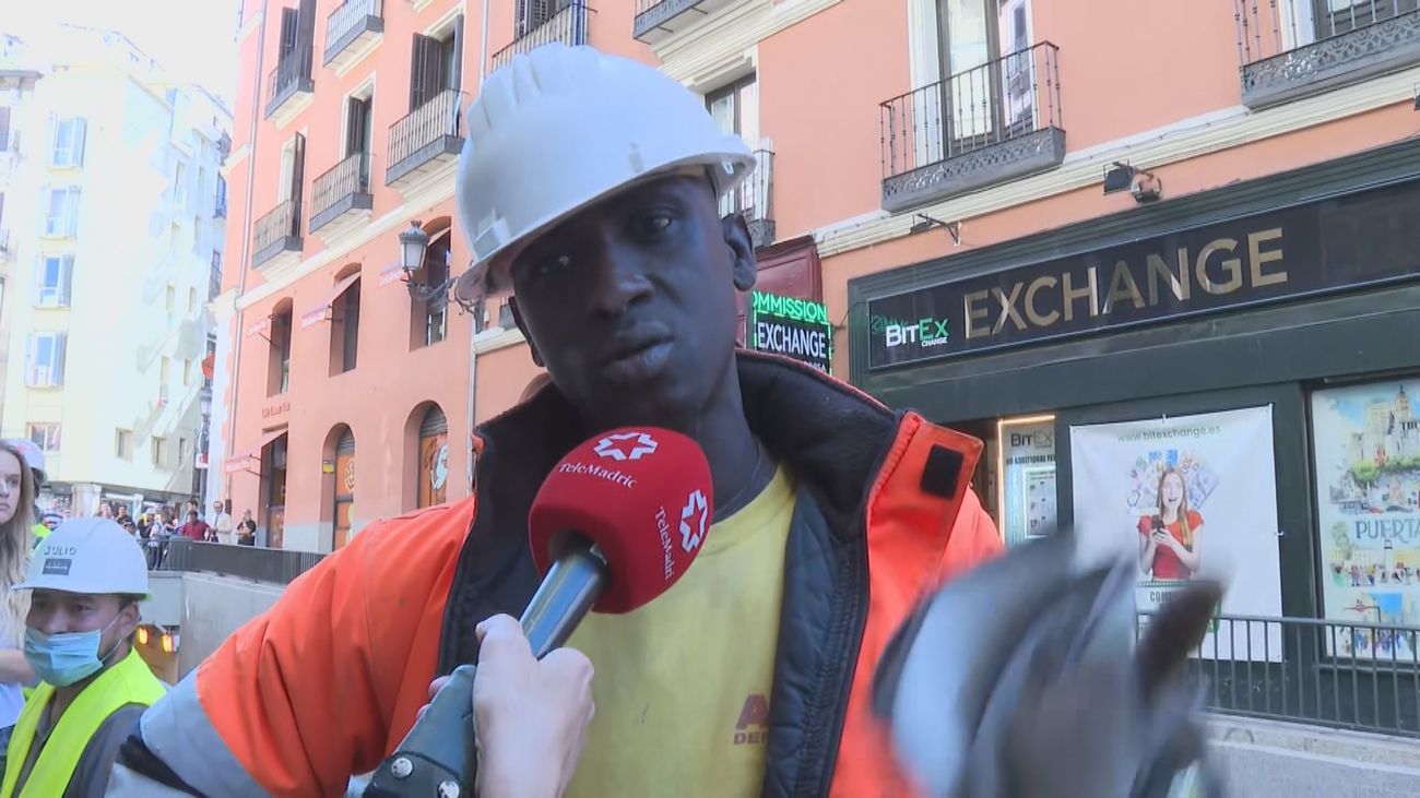 Testigos del derrumbe de la calle Hileras: "Fue como un terremoto"