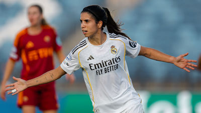 6-2. Set del Real Madrid al Roma en el debut en la Champions Femenina