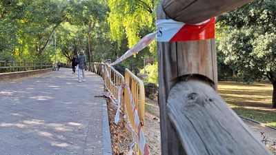 Renuevan  el vallado del paseo del río Henares en el tramo de Nueva Alcalá