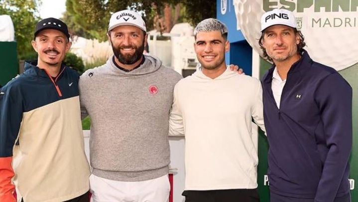 Rahm, Alcaraz y Felicianbo López / OPEN DE ESPAÑA