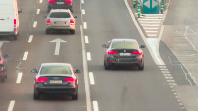Los cuatro radares de Madrid que 'cazan' a los que se saltan las líneas continuas
