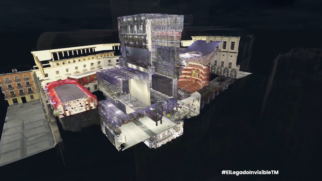 La tecnología de los portaviones en el Teatro Real, las espirales