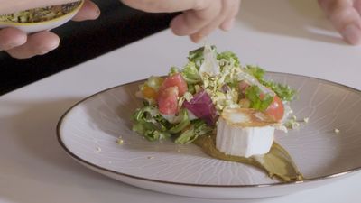 Sabor a Madrid: ensalada de queso y miel en Cadalso de los Vidrios