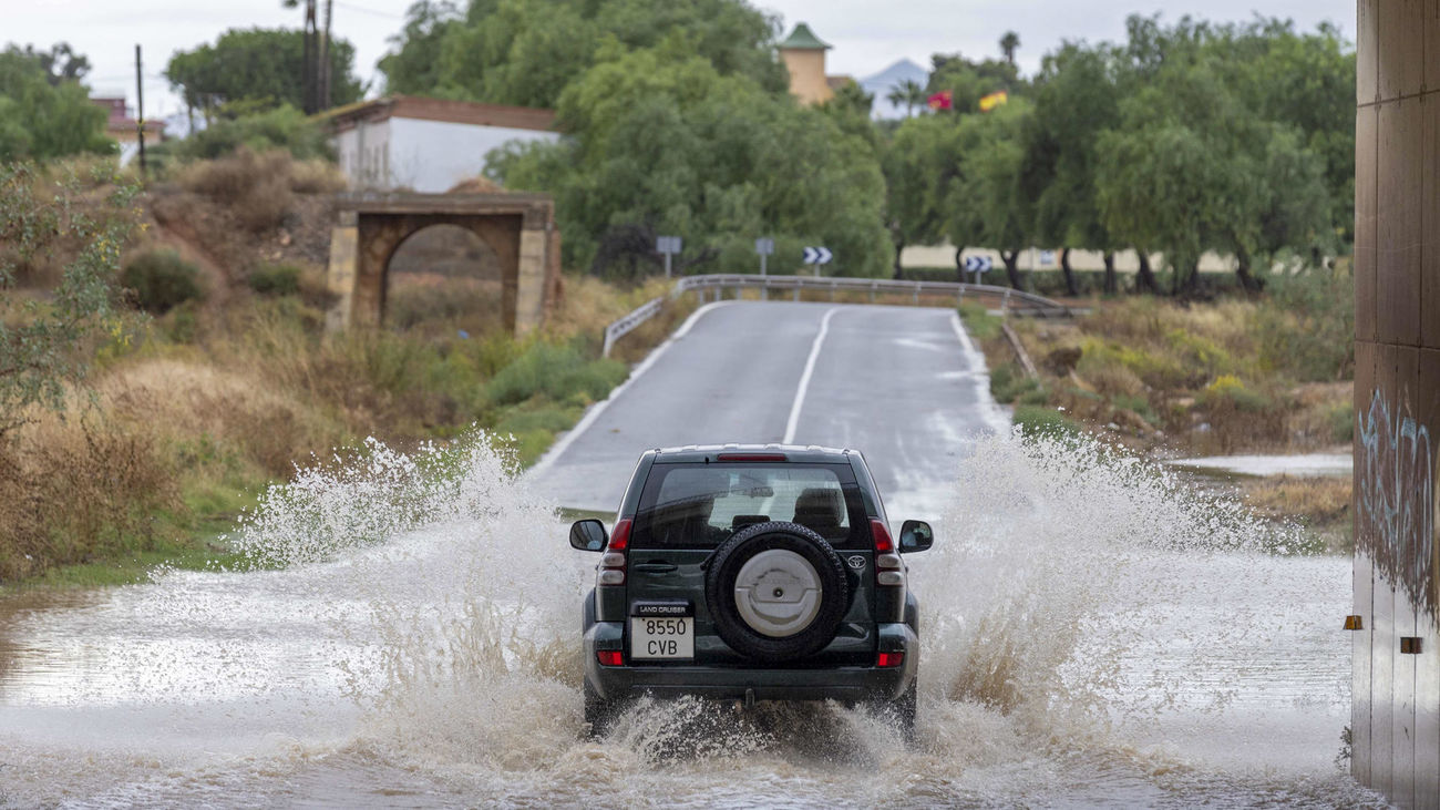 Baja el nivel de las ramblas en Murcia y se descarta el riesgo de que se desborden