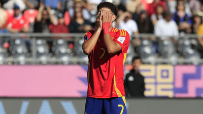 3-2. España se despide del Mundial Sub'20 tras caer con Colombia