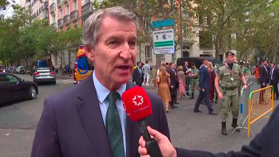 Feijóo reivindica la “España grande” en el Día de la Hispanidad y  pide “recuperar la concordia”