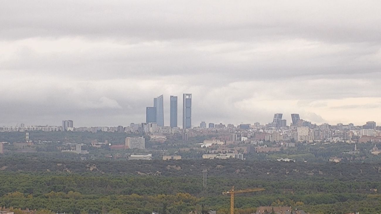 La semana empieza en Madrid con nubes, tormentas vespertinas y temperaturas suaves