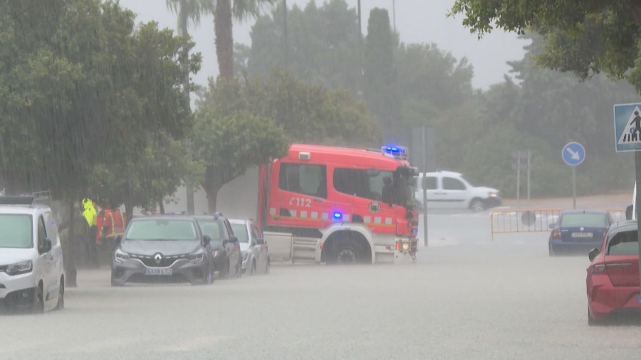 Las lluvias torrenciales ponen el sur de Tarragona en alerta máxima por inundaciones