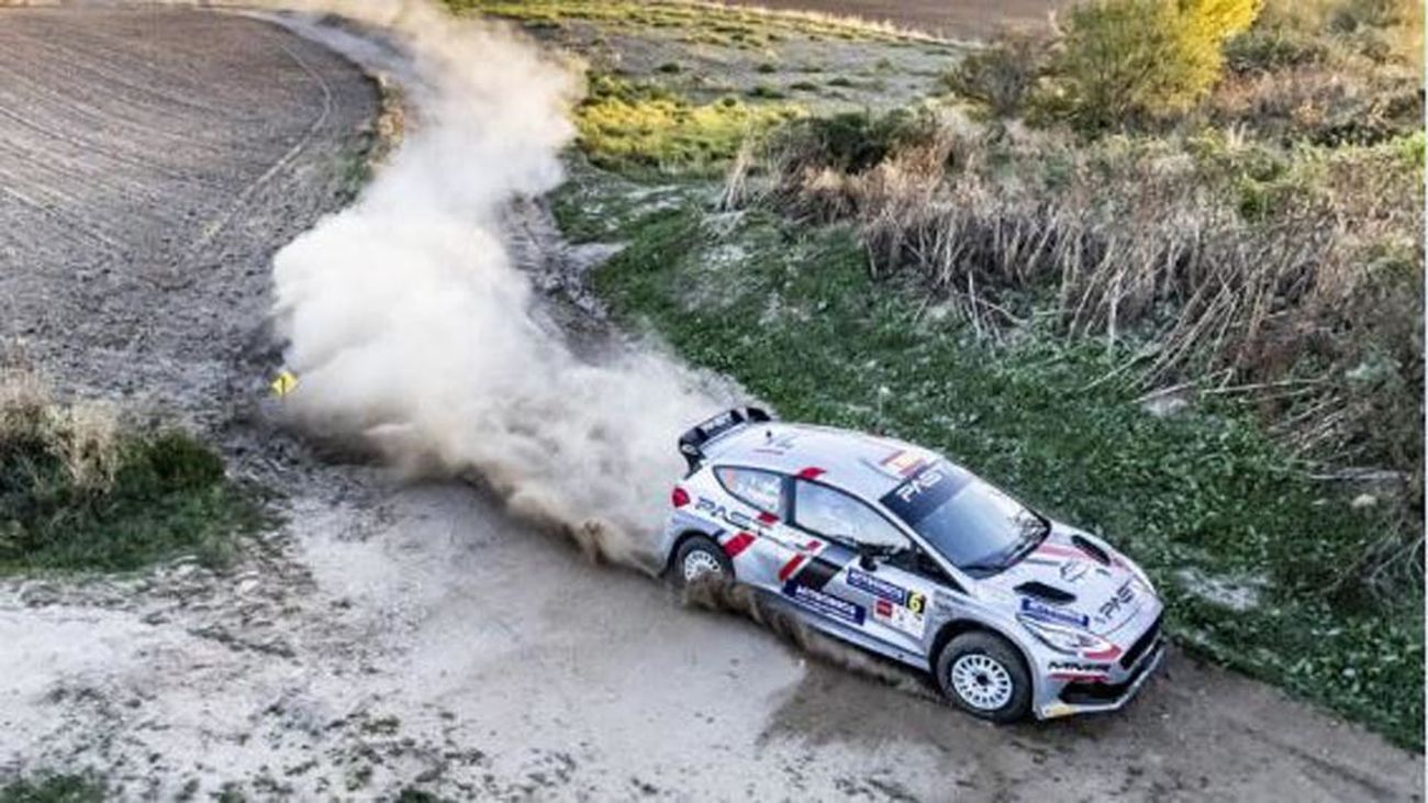 Espectáculo en el Rally de Madrid