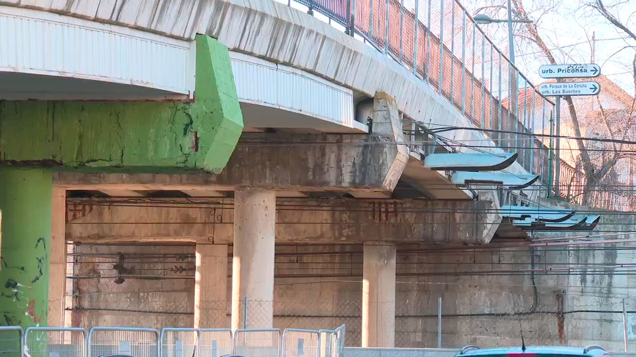 Adif tendrá que encargarse de reparar el puente de la estación de Collado Villalba