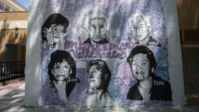 Vox pide pintar la fachada donde se ubica el mural 'Imborrables Vallekanas' del CEIP Honduras