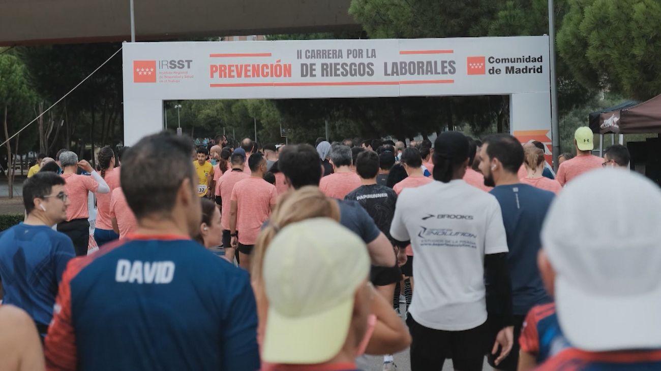 Madrid se pone las zapatillas por la seguridad laboral en la III Carrera por la Prevención