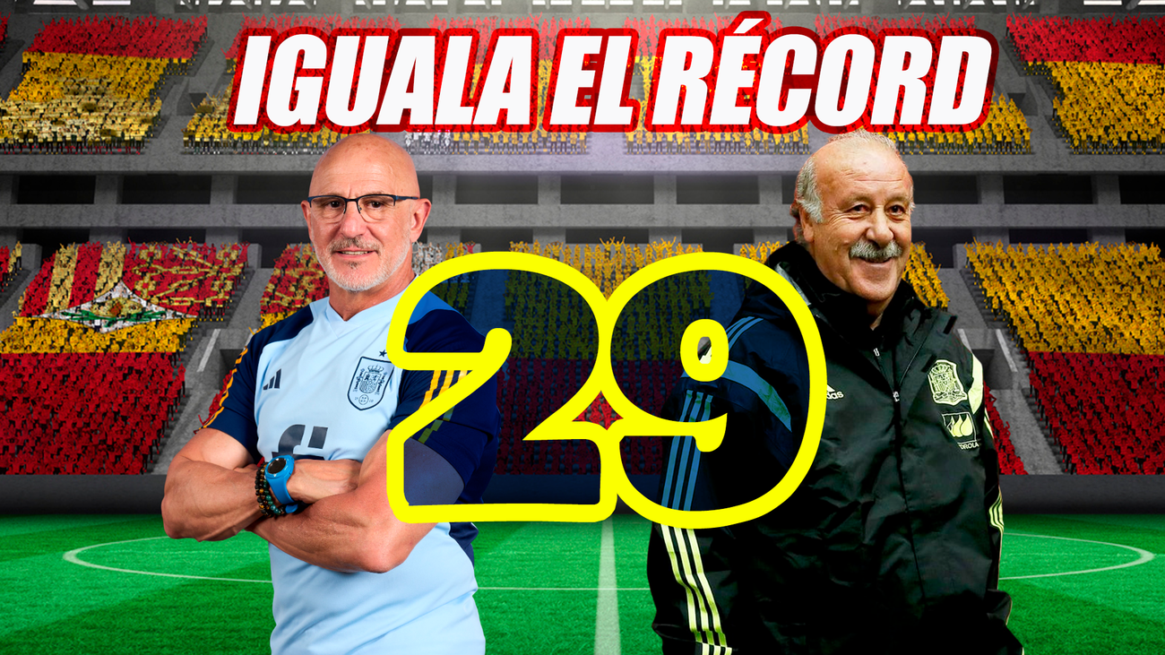 De la Fuente: "Es un honor haber igualado la racha de invicto de Del Bosque"