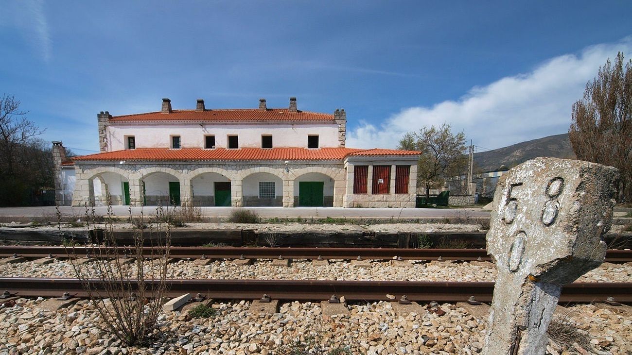 Antigua estación de Bustarviejo