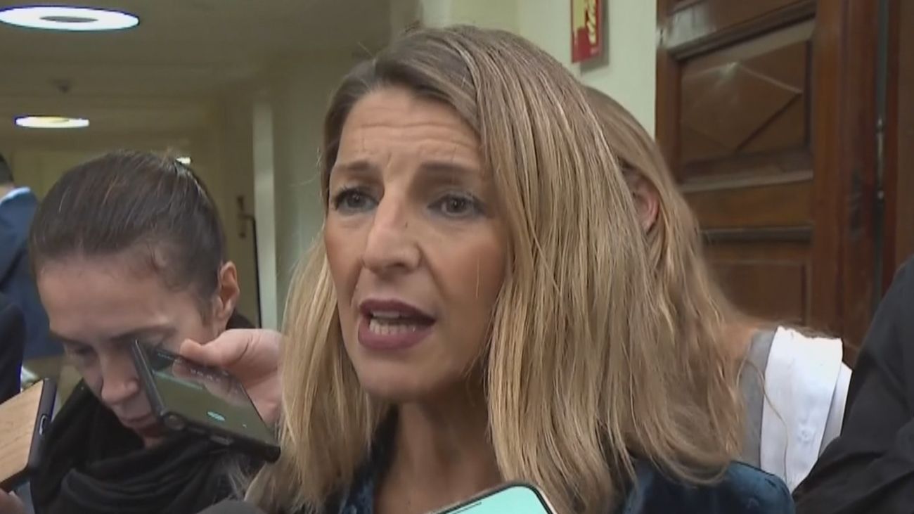 Yolanda Díaz avisa a Trump que los aranceles a España le saldrán "muy caros" a los americanos