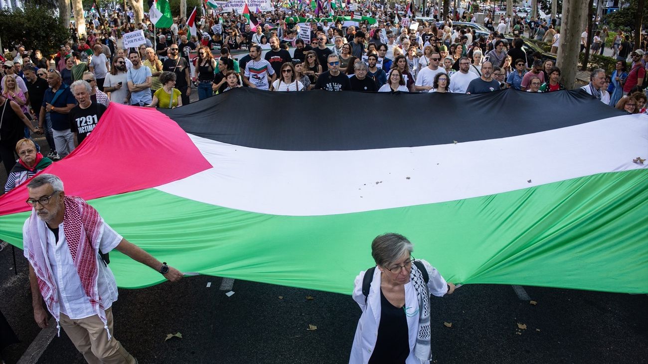 Sindicatos convocan paros y huelga general en apoyo a Palestina