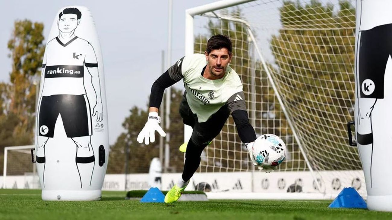 Courtois, Alaba y Gonzalo se reincorporan a los entrenamientos