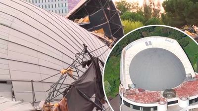 Tras el derrumbe de la mítica cúpula del cine IMAX, arrancan las obras para convertirlo en un 'megateatro' de musicales