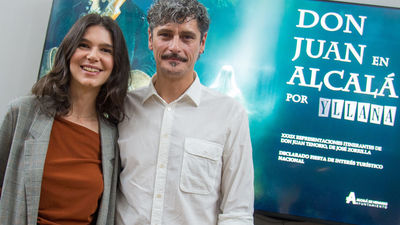 Antonio Pagudo y Julia Piera repiten como Don Juan y Doña Inés en el montaje de Yllana en Alcalá