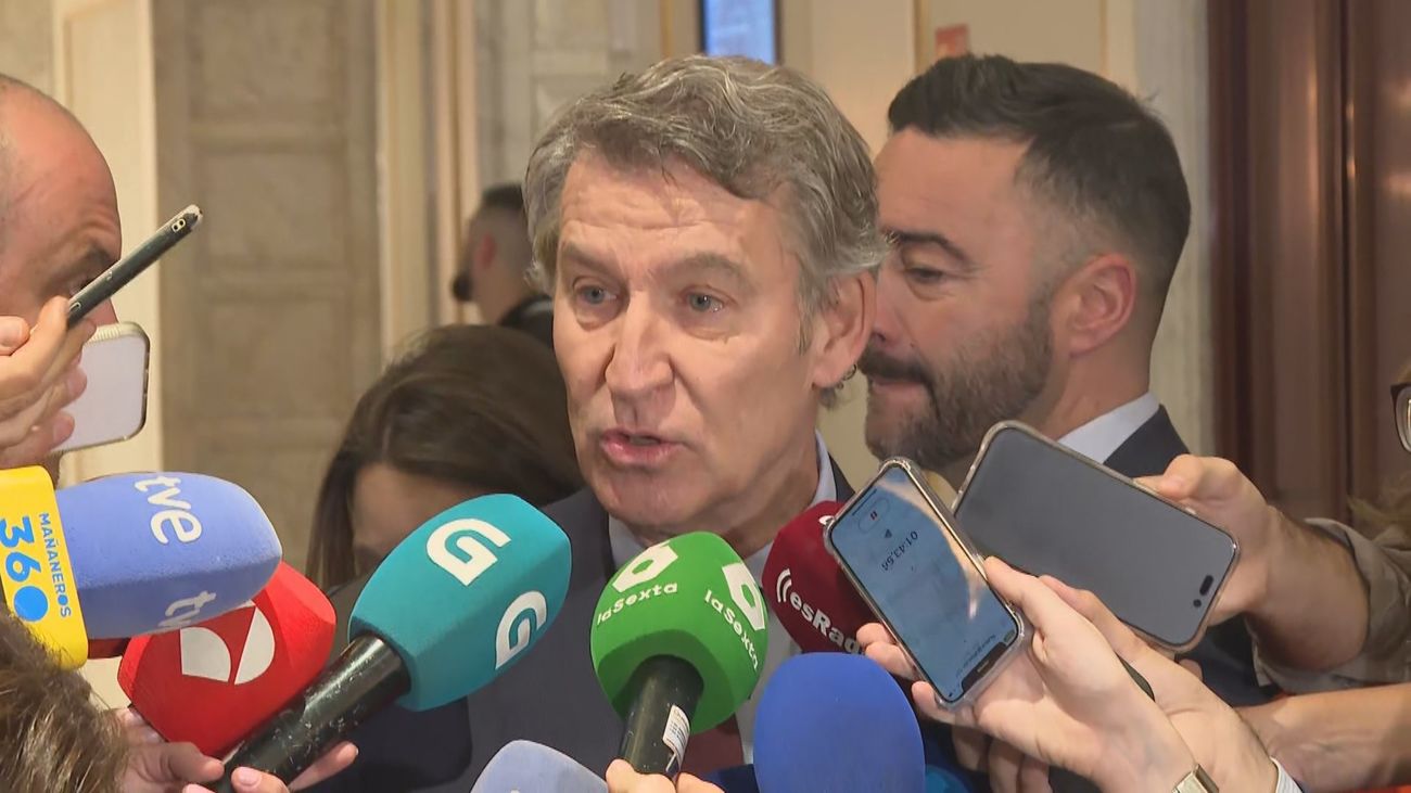 Feijóo comparte el "estupor" del juez por que Ábalos siga de diputado votando lo que dicta Sánchez