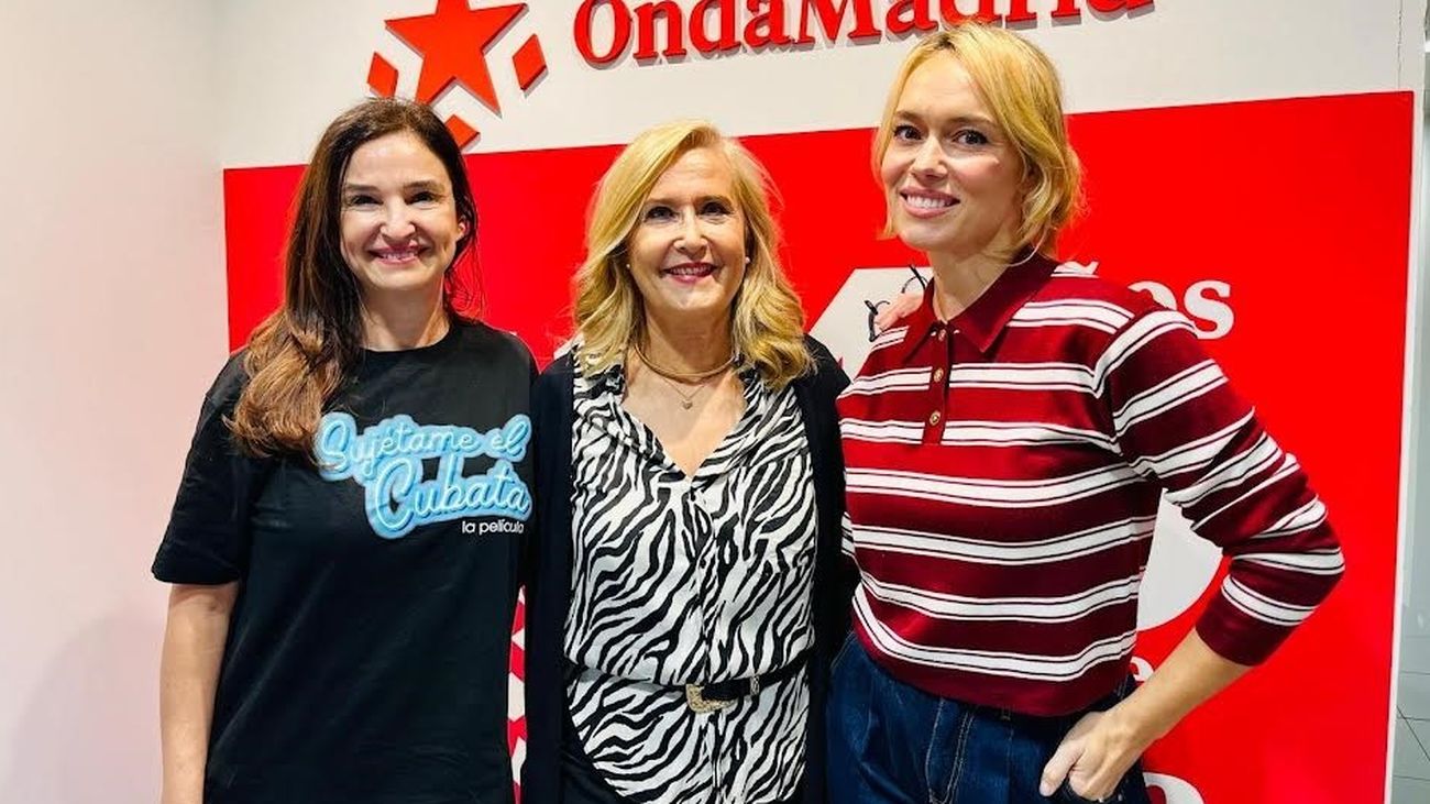 Patricia Conde y Carolina Noriega presentan la película 'Sujétame el cubata'