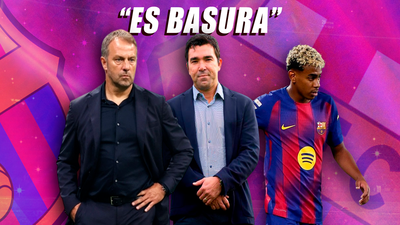 Flick, sobre la polémica con Deco por Lamine: "Es una mierda"