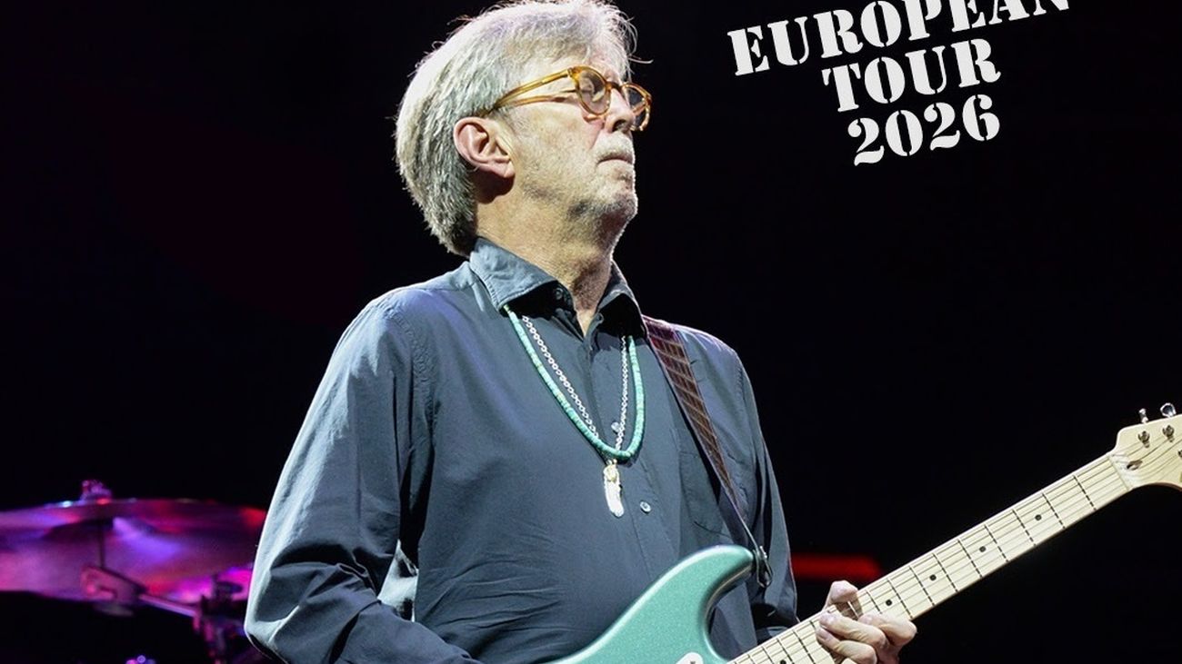 Eric Clapton actuará en Madrid en mayo de 2026 tras espera de más de 20 años