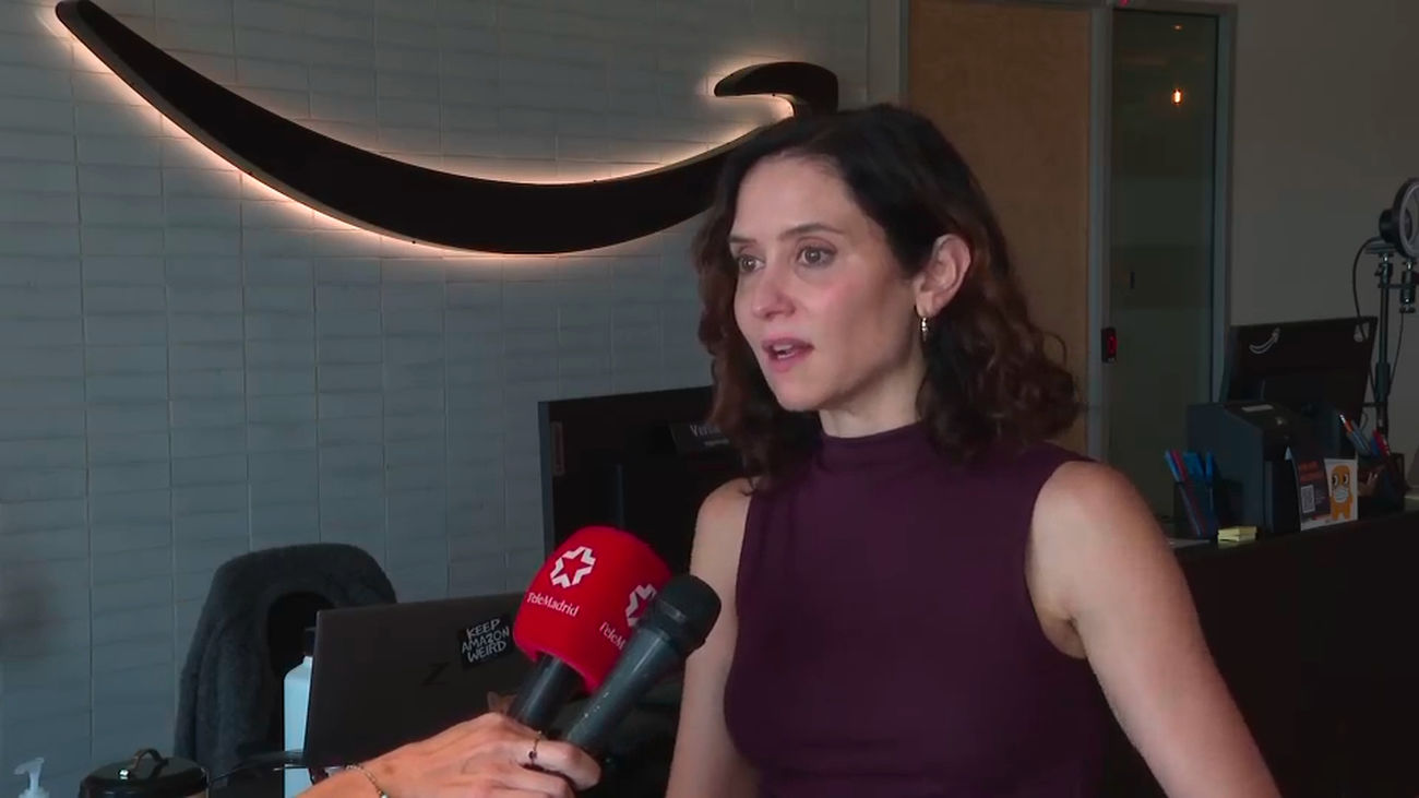 Ayuso sella alianzas tecnológicas con Amazon y Cisco para impulsar la Inteligencia Artificial en Madrid