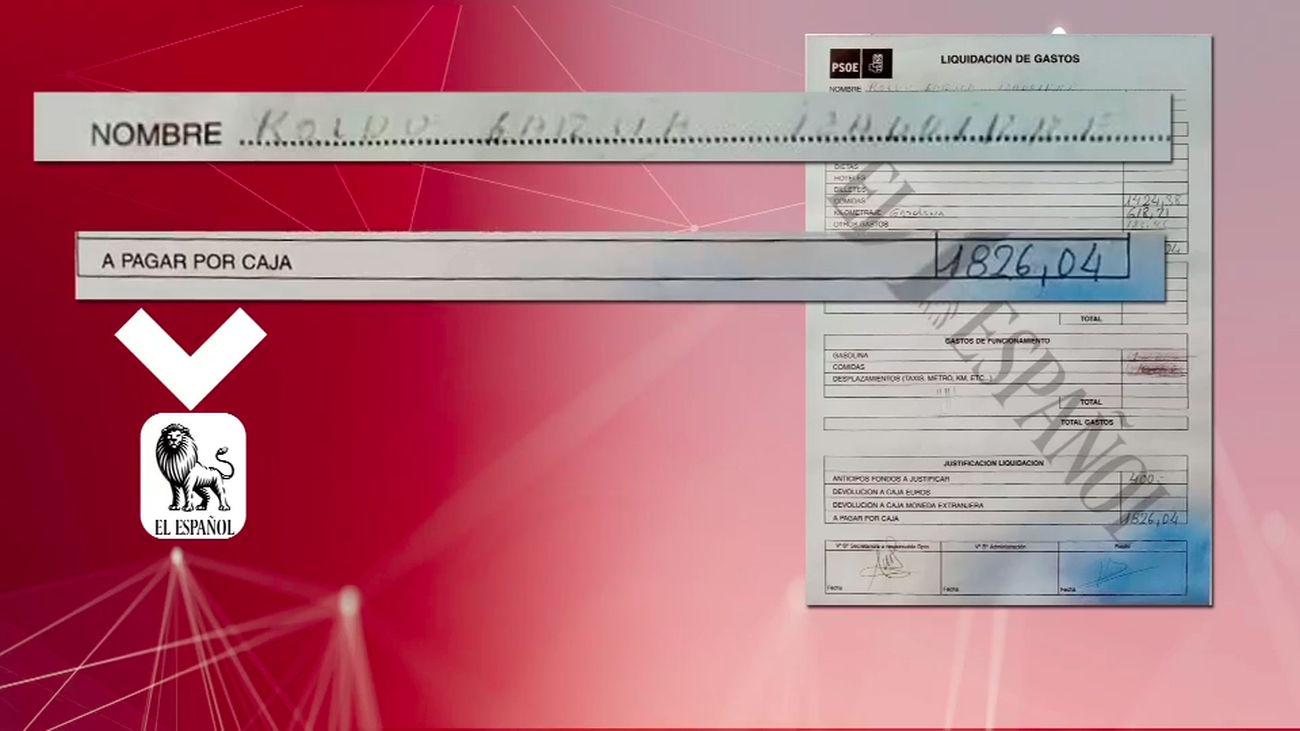 El PSOE daba "anticipos" en efectivo a sus cargos y a sus trabajadores sin que justificasen el motivo