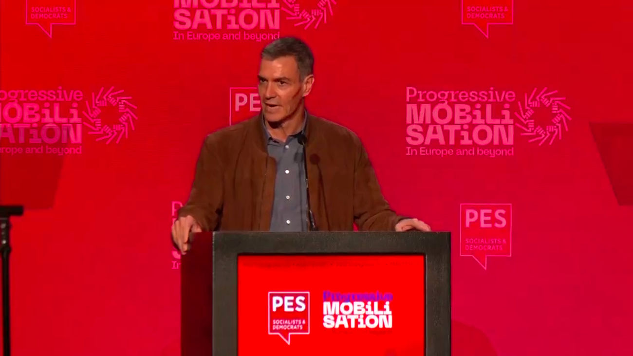 Sánchez acusa  a la derecha europea que actuar como "satélite" de los ultras