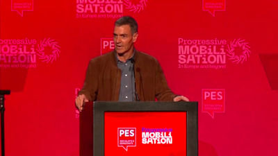 Sánchez acusa  a la derecha europea que actuar como "satélite" de los ultras