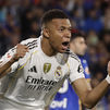 0-1. Mbappé desatasca al Real Madrid con el Getafe con diez