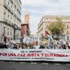 Unas 2.500 personas se movilizan en Madrid por una paz justa en Palestina