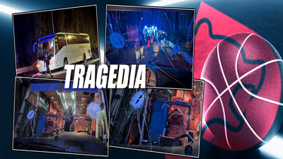 Muere el pasajero de un autobús con aficionados del baloncesto italiano por un ataque de ultras