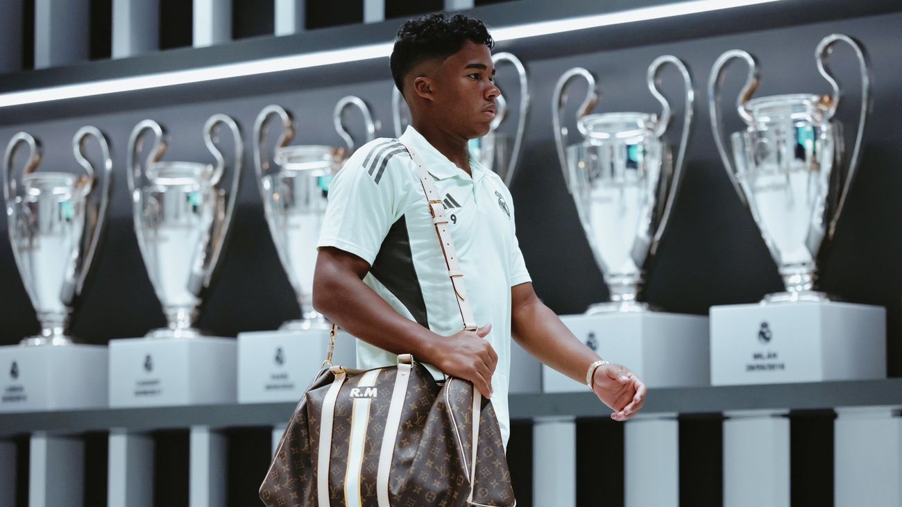 Endrick, de nuevo sin minutos en el Real Madrid