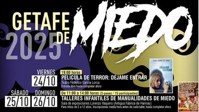 Getafe se adelanta a Halloween con una programación 'de miedo'